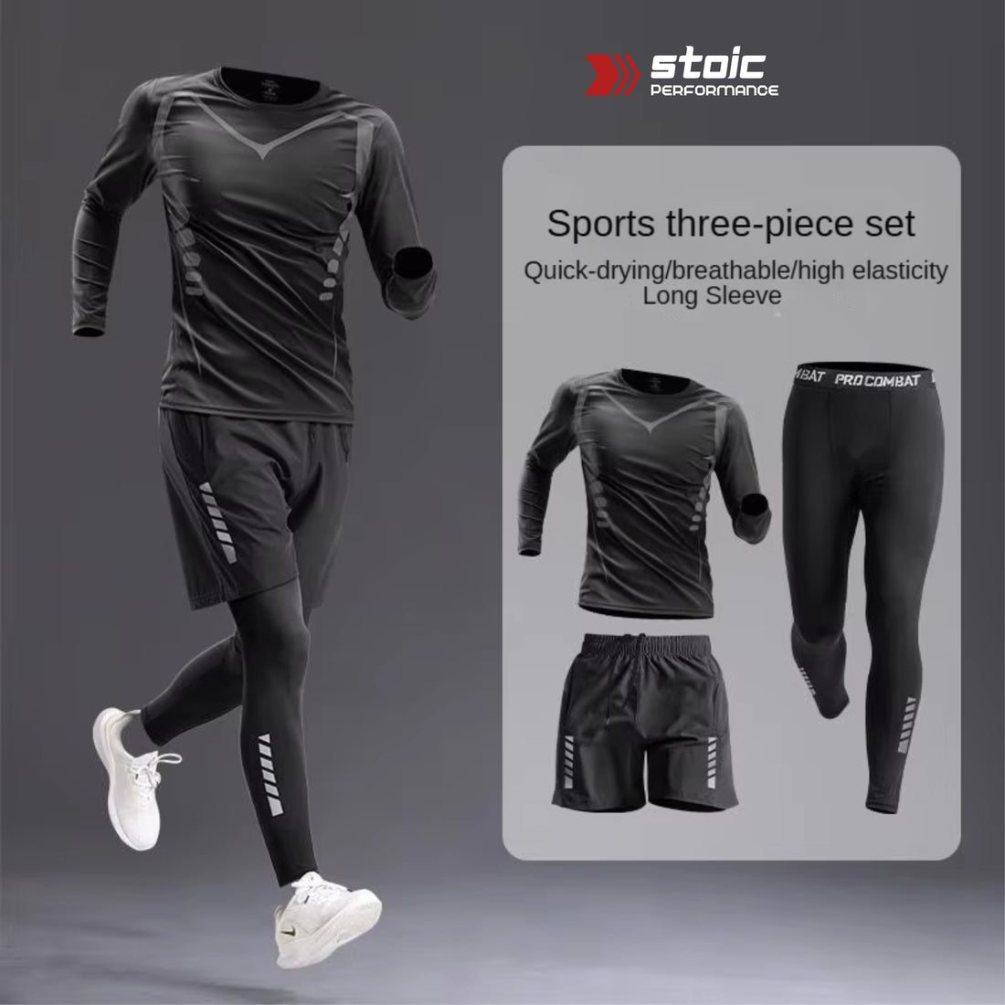 Suit - Tracksuit for  Cycling, Fitness ，gym clothing men