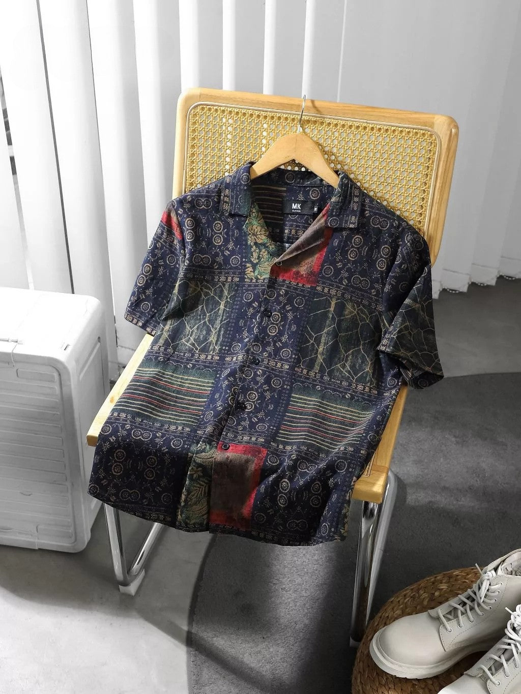 Cuban Rune Men's Shirt, soft, smooth, cool, absorbent, anti-wrinkle linen