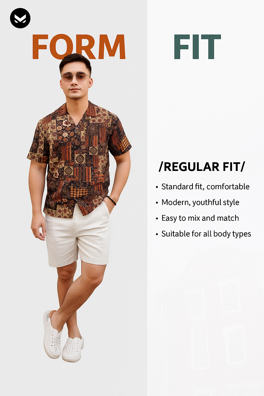 Orin Men's Shirt Soft, smooth, cool, wrinkle-resistant, absorbent linen